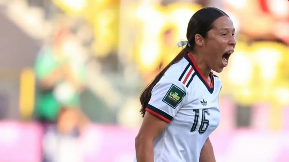 Noemí Villalobos en celebración en el Mundial Sub 20 | X: @Miseleccionfem