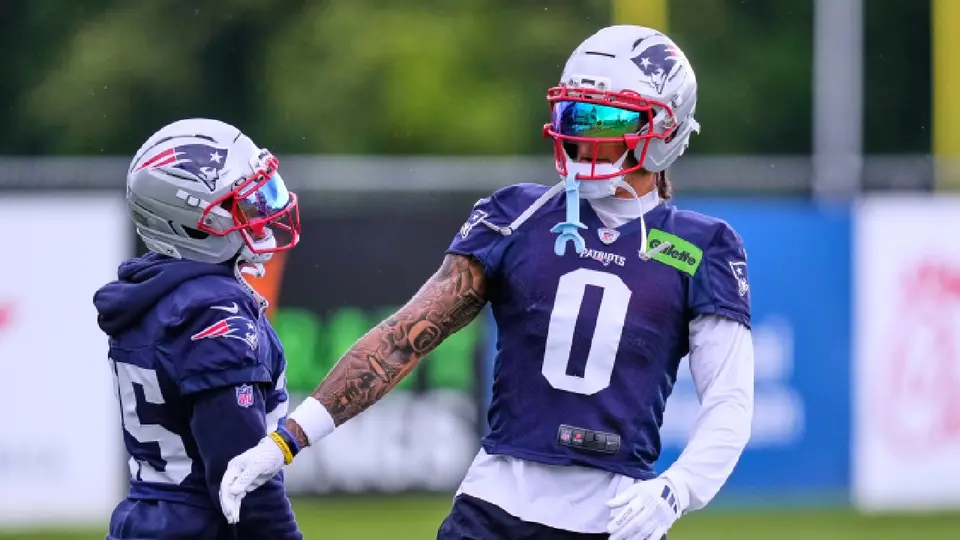 Christian González, jugador defensivo de los Patriotas | AP