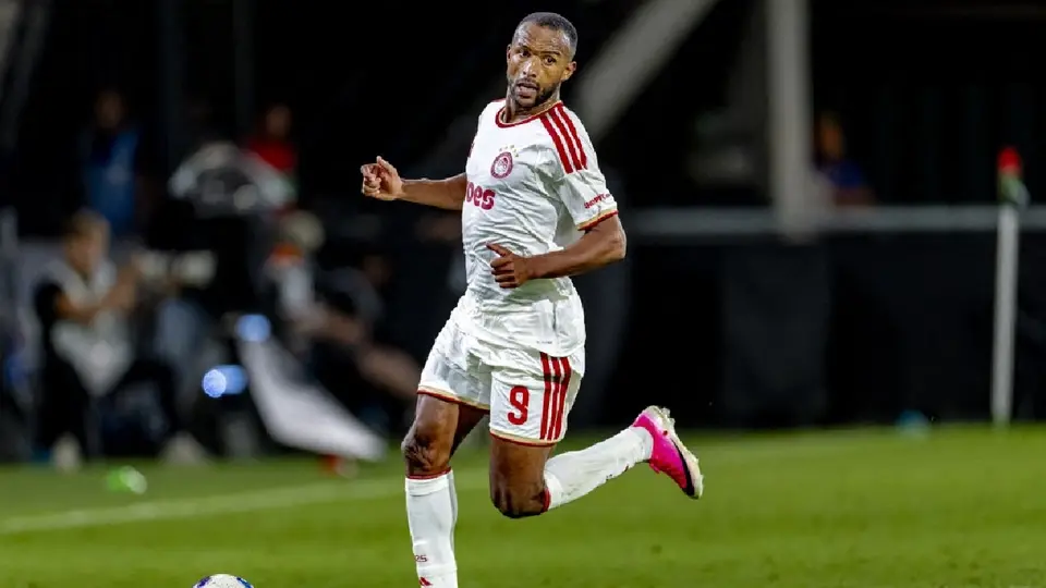Ayoub El Kaabi delantero del Olympiacos | AFP