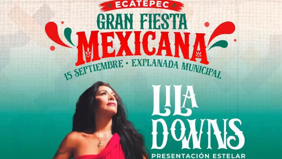 ¿Quién estará en Ecatepec el 15 de septiembre? Esta es la cartelera para el Grito 2026