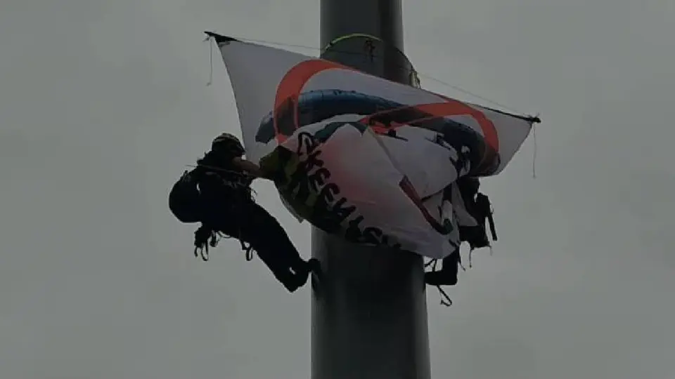 La movilización se realizó este lunes 7 de septiembre de 2026 en la Plaza de la Constitución./ Captura de pantalla