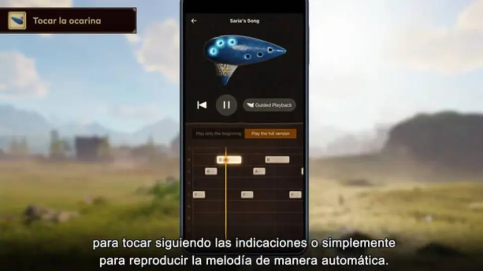 Con el "Rastreo de rumores" y las trivias diarias podrás ganar puntos para canjear por nuevas partituras para la ocarina / Captura de pantalla