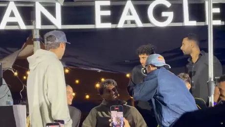 De las canchas al rap: Lamine Yamal sorprende como juez de una batalla de gallos en Barcelona