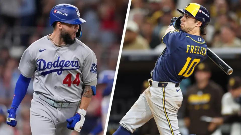 Dodgers y Brewers repiten la batalla por la Liga Nacional; los angelinos buscarán extender su dominio ante Milwaukee