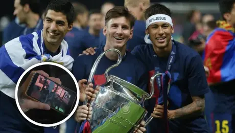 Documental revela video inédito y peculiar de Messi, Luis Suárez y Neymar