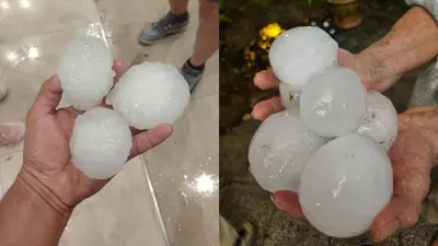 VIDEOS: Tormenta con megagranizo destroza autos y deja daños en viviendas