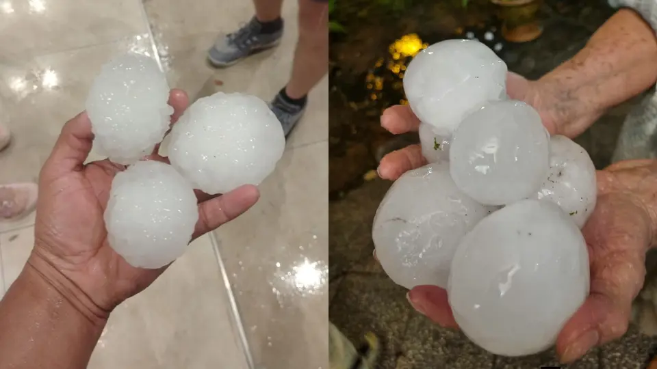 VIDEOS: Tormenta con megagranizo destroza autos y deja daños en viviendas