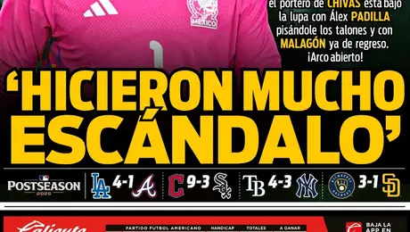 Portada RÉCORD 8 de octubre