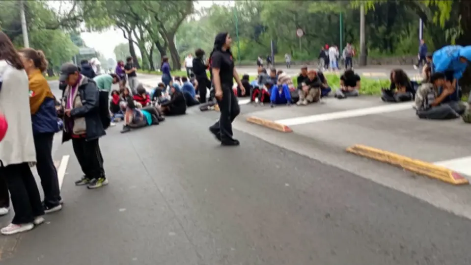 Los estudiantes del  CCH Plantel Sur de la UNAM se quedaron sin clases yno existe una fecha para regresar a las aulas / Especial