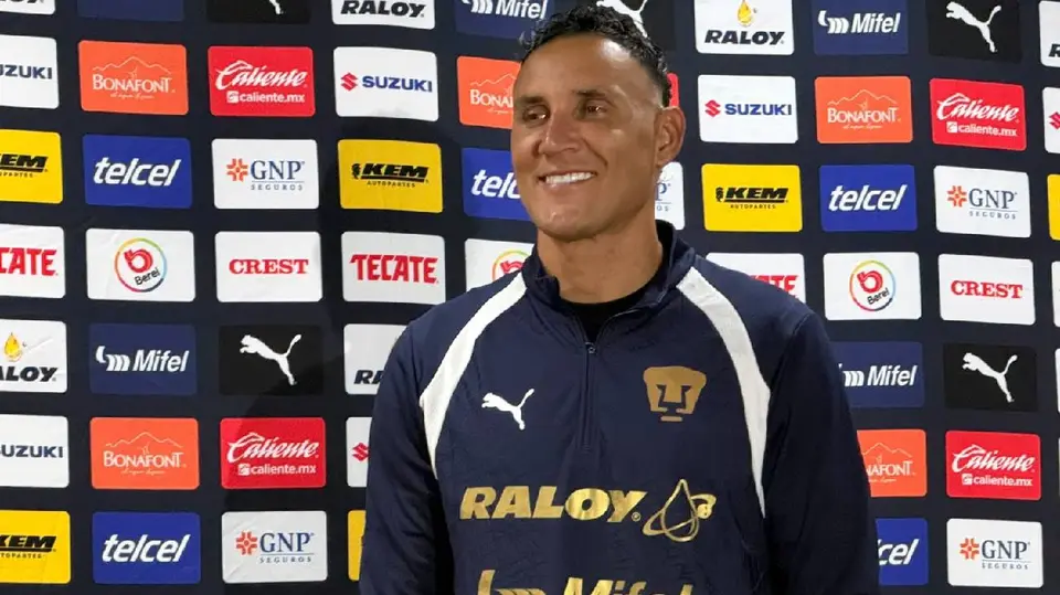 Keylor Navas en día de medios con Pumas | David Torrijos