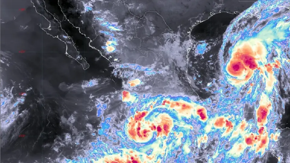 La presencia de Simón en el Pacífico favorece lluvias intensas y oleaje elevado en zonas costeras / CONAGUA