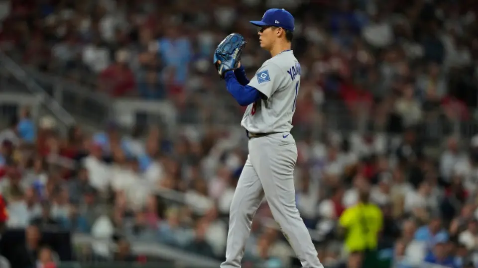 Yoshinobu Yamamoto con los Dodgers | AP