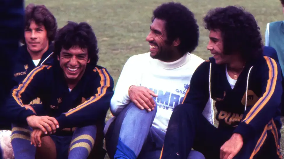 Hugo Sánchez, en su etapa como jugador de Pumas | MEXSPORT