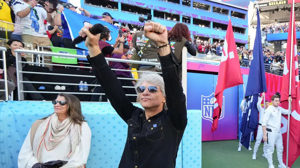 Bon Jovi introdujo a los Pats | AP