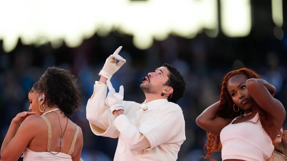 Bad Bunny puso a bailar al Levi's Stadium | AP