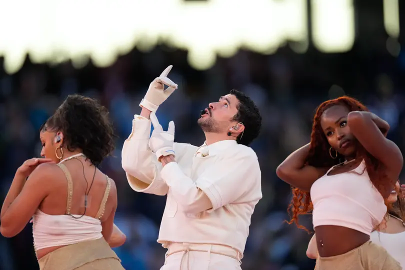 Bad Bunny puso a bailar al Levi's Stadium | AP