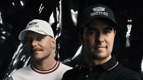 Checo Pérez y Valtteri Bottas | X: @Cadillac_F1