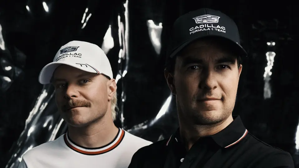 Checo Pérez y Valtteri Bottas | X: @Cadillac_F1