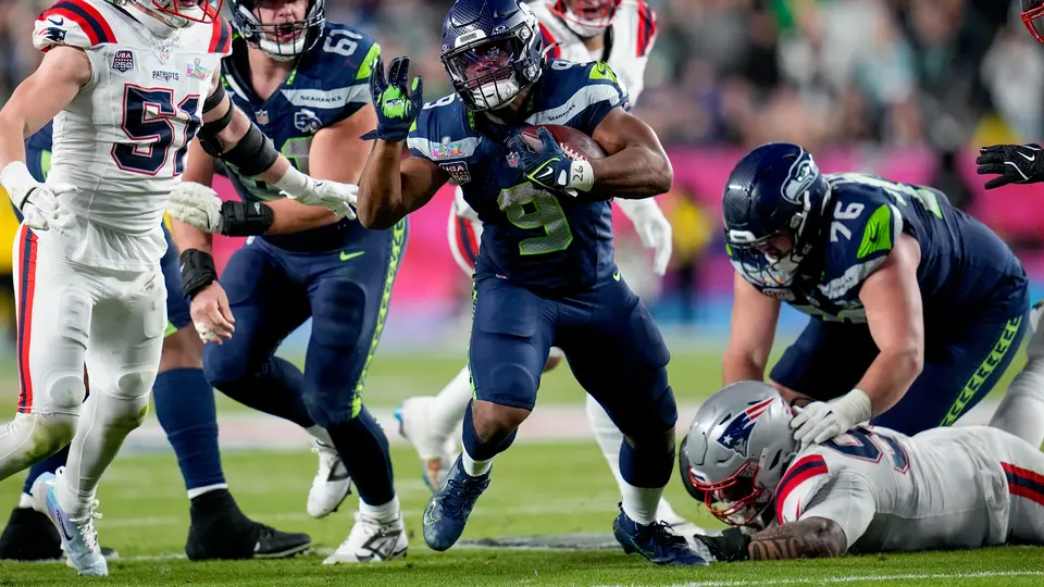 ¡MVP! Kenneth Walker es elegido como el más valioso del Super Bowl LX