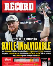 Portada RÉCORD 9 de febrero de 2026