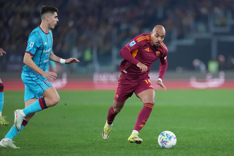 Malen de la Roma ante Cagliari l AP