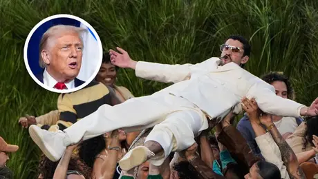 Donald Trump llama “desastre” al medio tiempo de Bad Bunny en el Super Bowl