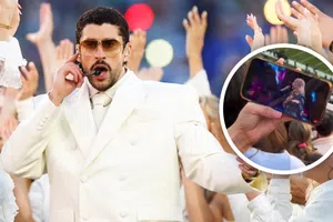 Influencer ignora a Bad Bunny en el Super Bowl y ve Show de Medio Tiempo alternativo Pro-Trump