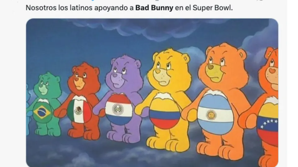 Debieron tirar más memes del show de Bad Bunny en el Super Bowl