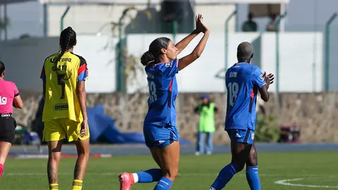 Aerial Chavarin festeja su gol ante América en la Jornada 8 del Clausura 2026 | IMAGO 7