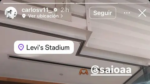 Carlos Vela asistió al Levis | CAPTURA