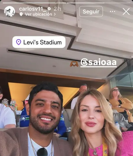 Carlos Vela asistió al Levis | CAPTURA