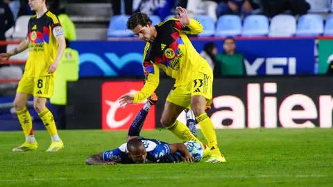 Patricio Salas en el partido de la Jornada 3 del Clausura 2026 de América contra Pachuca | IMAGO 7