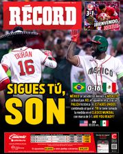 Portada RÉCORD 9 de marzo de 2026