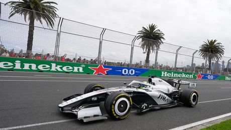 Checo Pérez en el Gran Premio de Australia 2026, su primera carrera con Cadillac | AP