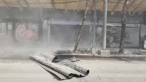 La tragedia sucedió esta tarde en un edificio ubicada en la calzada San Antonio Abad/X: @azucenau