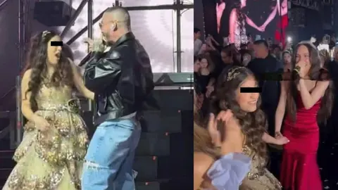 J Balvin, Belinda, Xavi y Matute fueron los que pusieron la música en la fiesta/X: @Indie5051