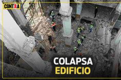 Derrumbe En San Antonio Abad, edificio en demolición colapso