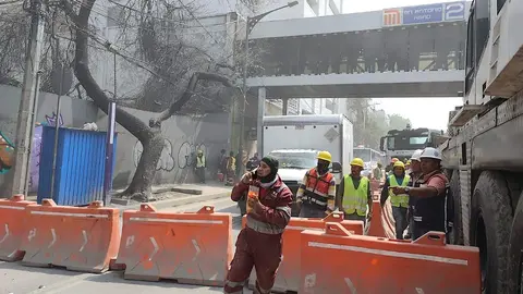 El colapso ocurrió en un inmueble que se encontraba en proceso de demolición en la Ciudad de México./ X: Bomberos CDMX