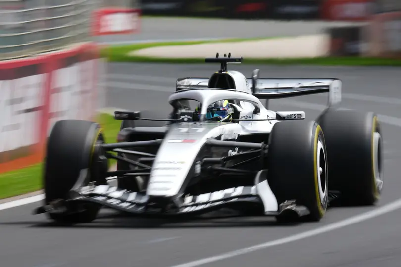 Checo Pérez durante la clasificación del Gran Premio de Australia 2026 | AP