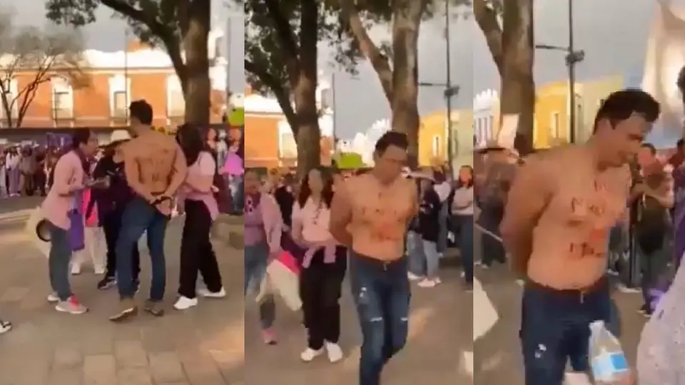 El hombre se encontró con su exesposa, quien lo acusó de ser deudor alimenticio/X: @DelValleNot