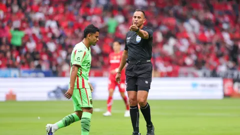 Luis Enrique Santander, árbitro del Toluca vs Juárez | IMAGO7