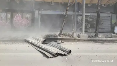 Colapsa edificio en demolición en San Antonio Abad; reportan personas atrapadas