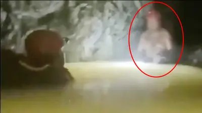 VIDEO: Momento del rescate del minero atrapado 14 días en mina de Sinaloa
