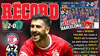 Portada RÉCORD 9 de Abril de 2026