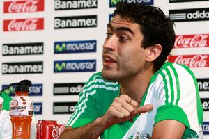 Nery Castillo durante una conferencia de prensa | MEXSPORT