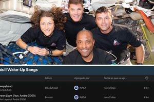 ¿Qué escuchan los astronautas del Artemis II rumbo a la Luna? Esta es su playlist