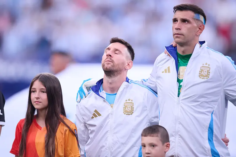 Lionel Messi y Emiliano 'Dibu' Martínez en la Copa América 2024 | MEXSPORT