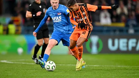 Semifinal de la Conference League entre el Shakhtar y el AZ | x:@ FCShakhtar_eng