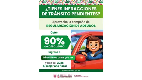 Las multas aplican solo si fueron emitidas entre 2019 y 2025./ @Finanzas_CDMX