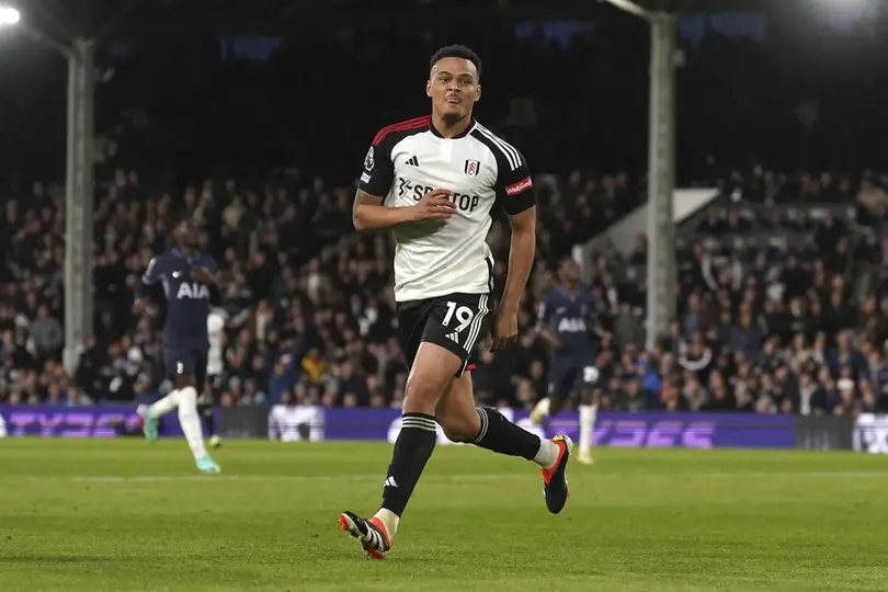 Rodri Muniz tras anotar gol con el Fulham | AP